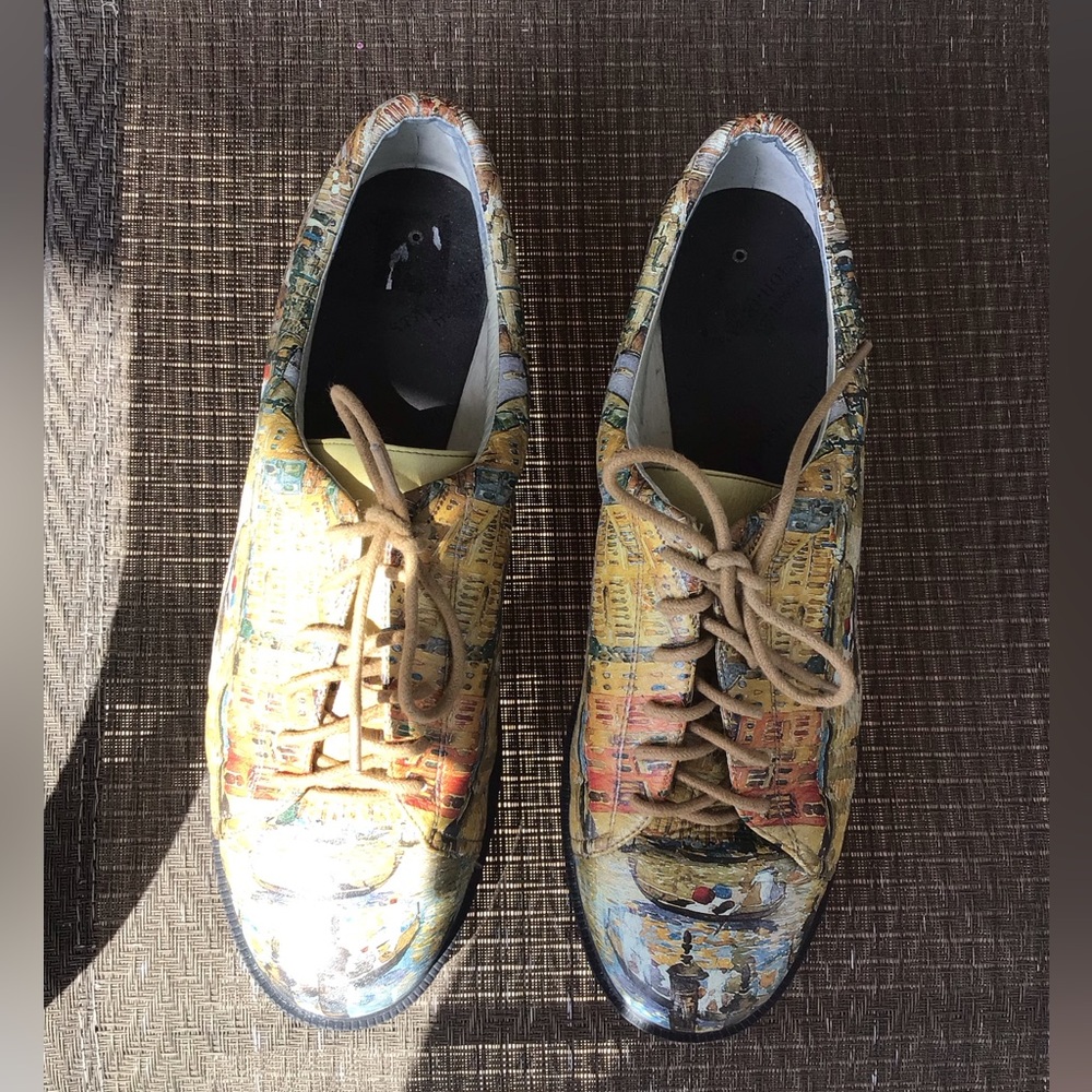 ❌SOLD❌ Icon Los Angeles Wearable Art Oxfords Shoes - Picture 4 of 9